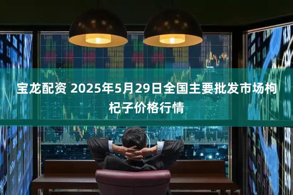 宝龙配资 2025年5月29日全国主要批发市场枸杞子价格行情