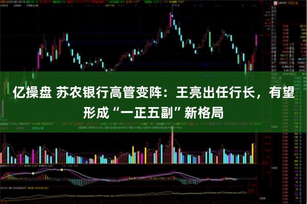 亿操盘 苏农银行高管变阵：王亮出任行长，有望形成“一正五副”新格局